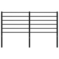 Testiera in Metallo Nero 150 cm 352353