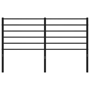 Testiera in Metallo Nero 150 cm 352353