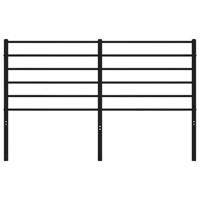 Testiera in Metallo Nero 150 cm 352353