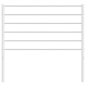 Testiera in Metallo Bianco 80 cm 352395