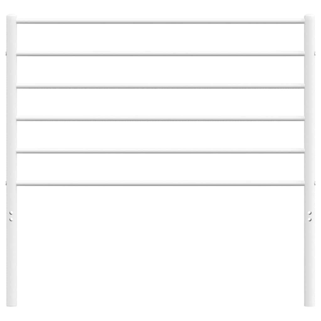 Testiera in Metallo Bianco 100 cm 352397