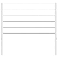 Testiera in Metallo Bianco 100 cm 352397