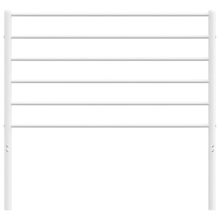 Testiera in Metallo Bianco 100 cm 352397