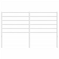 Testiera in Metallo Bianco 120 cm 352399