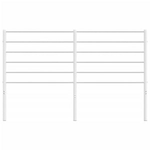 Testiera in Metallo Bianco 120 cm 352399