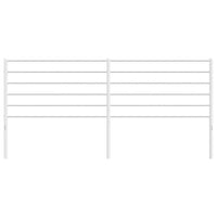 Testiera in Metallo Bianco 193 cm 352405