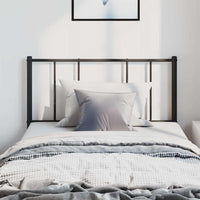 Testiera in Metallo Nero 100 cm 352509