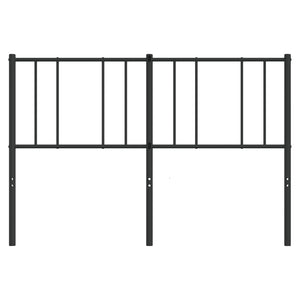 Testiera in Metallo Nero 120 cm 352511