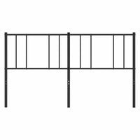 Testiera in Metallo-Testiera in Ferro-Testata Nero 180 cm 385489