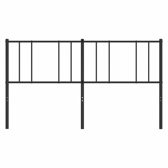 Testiera in Metallo-Testiera in Ferro-Testata Nero 180 cm 385489