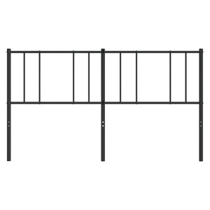 Testiera in Metallo Nero 200 cm 352518