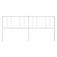 Testiera in Metallo Bianco 193 cm 352566