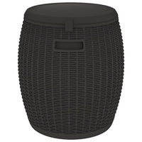 Contenitore per mobili da giardino 4 in 1 in polipropilene nero 02_0013036