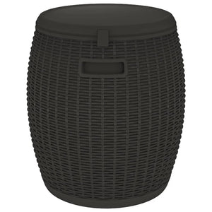 Contenitore per mobili da giardino 4 in 1 in polipropilene nero 02_0013036