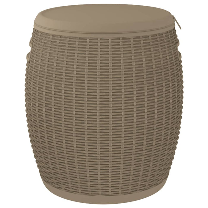 Contenitore da Giardino 4 in 1 Polipropilene Marrone Chiaro 364156