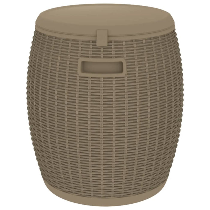 Contenitore da Giardino 4 in 1 Polipropilene Marrone Chiaro 364156