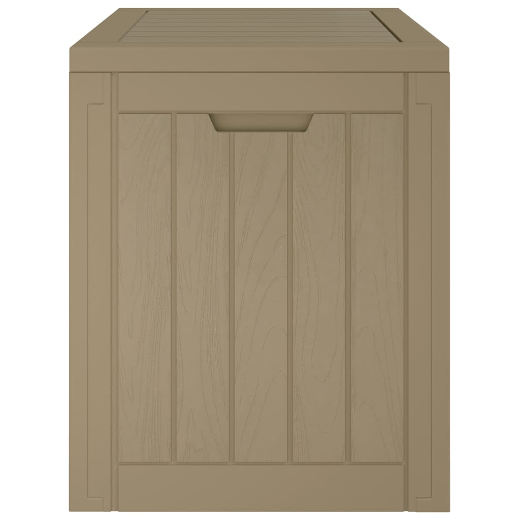 Baule da giardino 55,5 x 43 x 53 cm pp marrone chiaro 02_0013139