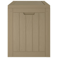 Baule da giardino 55,5 x 43 x 53 cm pp marrone chiaro 02_0013139
