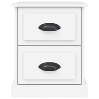 Comodini 2 pz Bianchi 39x39x47,5 cm in Legno Multistrato 816145