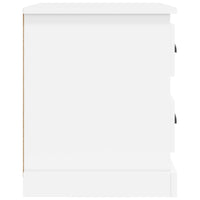 Comodini 2 pz Bianchi 39x39x47,5 cm in Legno Multistrato 816145