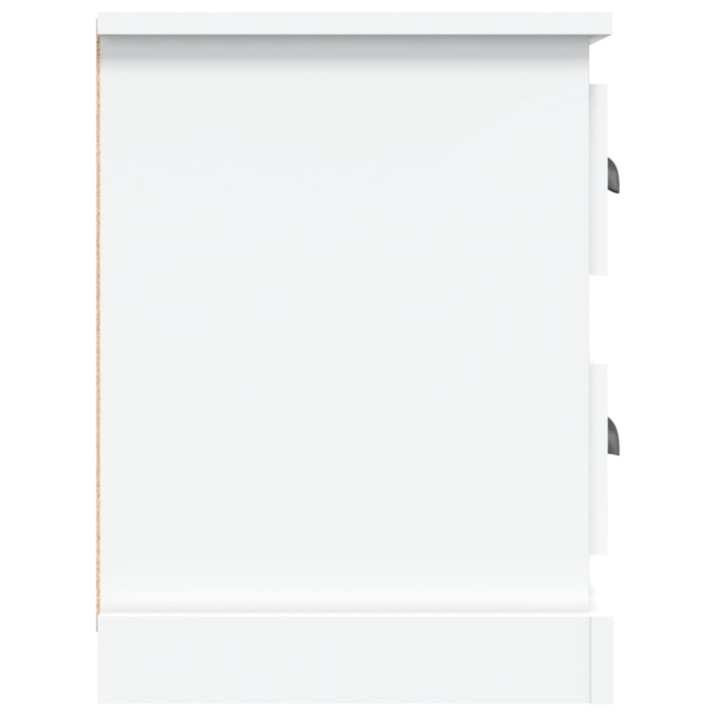 Mobile Porta TV Bianco 102x35,5x47,5 cm in Legno Multistrato 816176