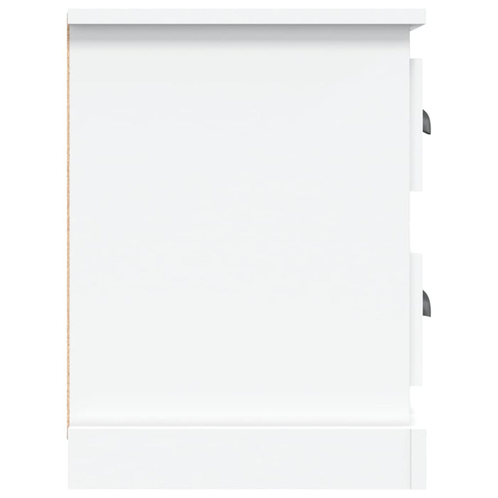Mobile Porta TV Bianco 102x35,5x47,5 cm in Legno Multistrato 816176