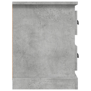 Mobile TV-Credenza TV-Console TV Grigio Cemento 102x35,5x47,5 cm in Legno Multistrato