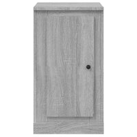 Credenze 2pz Grigio Sonoma 37,5x35,5x67,5 cm Legno Multistrato 816213