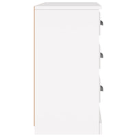 Credenza Bianca 104,5x35,5x67,5 cm in Legno Multistrato 816232