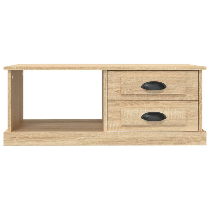Tavolino da Salotto Rovere Sonoma 90x50x35 cm Legno Multistrato