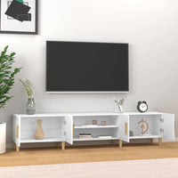 Mobile Porta TV Bianco 180x31,5x40 cm in Legno Multistratocod mxl 130289