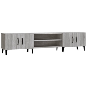 Mobile TV Grigio Sonoma 180x31,5x40 cm in Legno Multistrato 816270