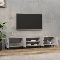 Mobile TV Grigio Sonoma 180x31,5x40 cm in Legno Multistratocod mxl 103862