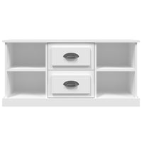 Mobile Porta TV Bianco 99,5x35,5x48 cm in Legno Multistrato 816272