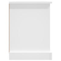 Mobile Porta TV Bianco 99,5x35,5x48 cm in Legno Multistrato 816272