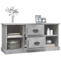 Mobile Porta TV Grigio Cemento 99,5x35,5x48cm Legno Multistrato 816276