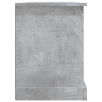 Mobile Porta TV Grigio Cemento 99,5x35,5x48cm Legno Multistrato 816276