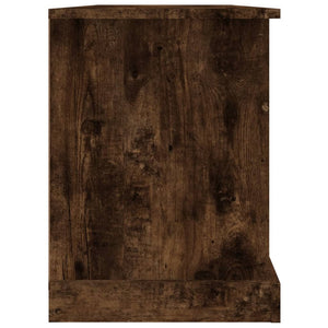 Mobile Porta TV Rovere Fumo 99,5x35,5x48cm in Legno Multistrato 816277