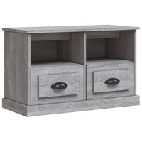Mobile Porta TV Grigio Sonoma 80x35x50 cm in Legno Multistrato 816286