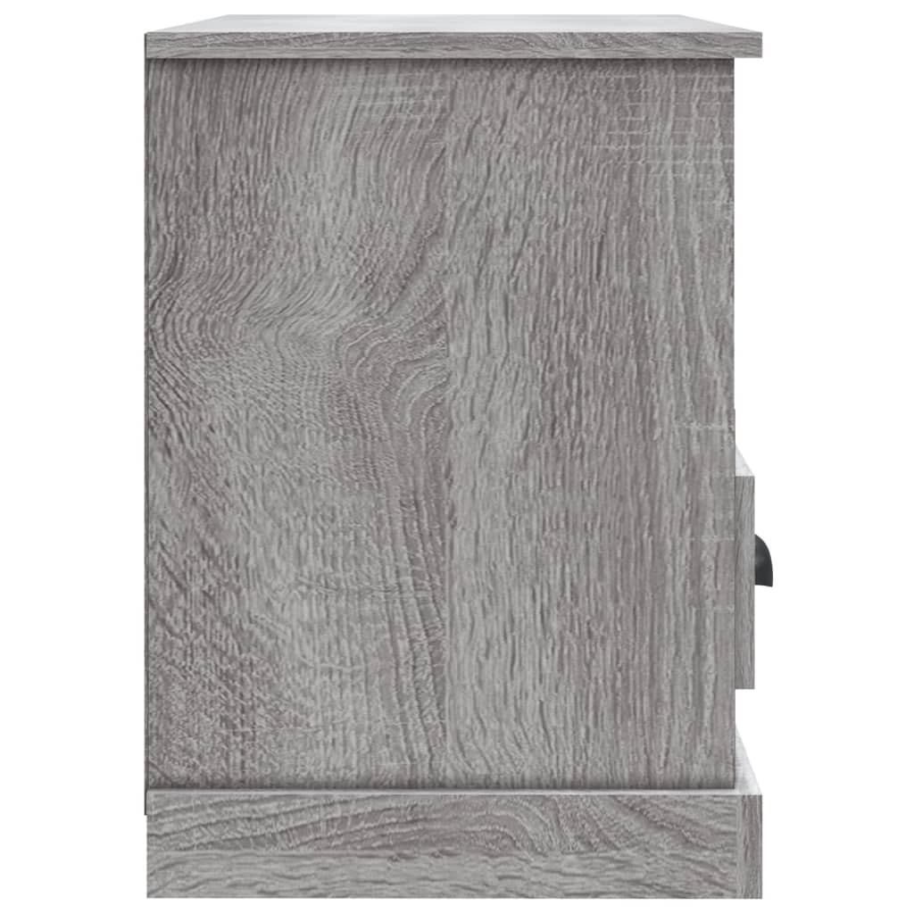 Mobile Porta TV Grigio Sonoma 80x35x50 cm in Legno Multistrato 816286