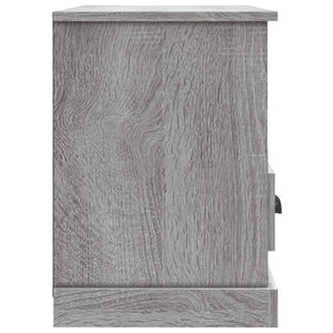 Mobile Porta TV Grigio Sonoma 80x35x50 cm in Legno Multistrato 816286
