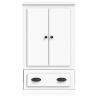 Credenza Bianca 60x35,5x103,5 cm in Legno Multistrato 816296