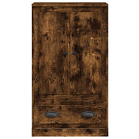 Credenza Rovere Fumo 60x35,5x103,5 cm in Legno Multistrato 816301
