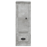 Credenza Grigio Cemento 36x35,5x103,5 cm in Legno Multistrato 816308