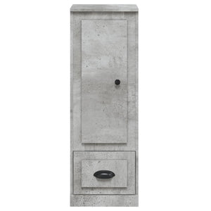 Credenza Grigio Cemento 36x35,5x103,5 cm in Legno Multistrato 816308