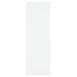 Credenza Bianca 60x35,5x103,5 cm in Legno Multistrato 816312