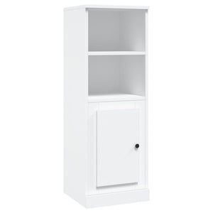 Credenza buffet cassettiera mobile contenitore organizer cucina soggiorno soggiorno alto 36 x 35,5 x 103,5 cm derivati ​​del legno bianco 02_0032437