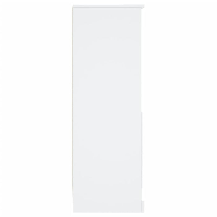 Credenza Bianca 36x35,5x103,5 cm in Legno Multistrato 816320