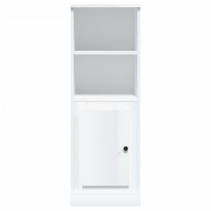 Credenza Bianco Lucido 36x35,5x103,5 cm in Legno Multistrato 816322
