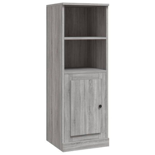 Credenza-Buffet-Armadio da cucina Grigio Sonoma 36x35,5x103,5 cm in Legno Multistrato 654178